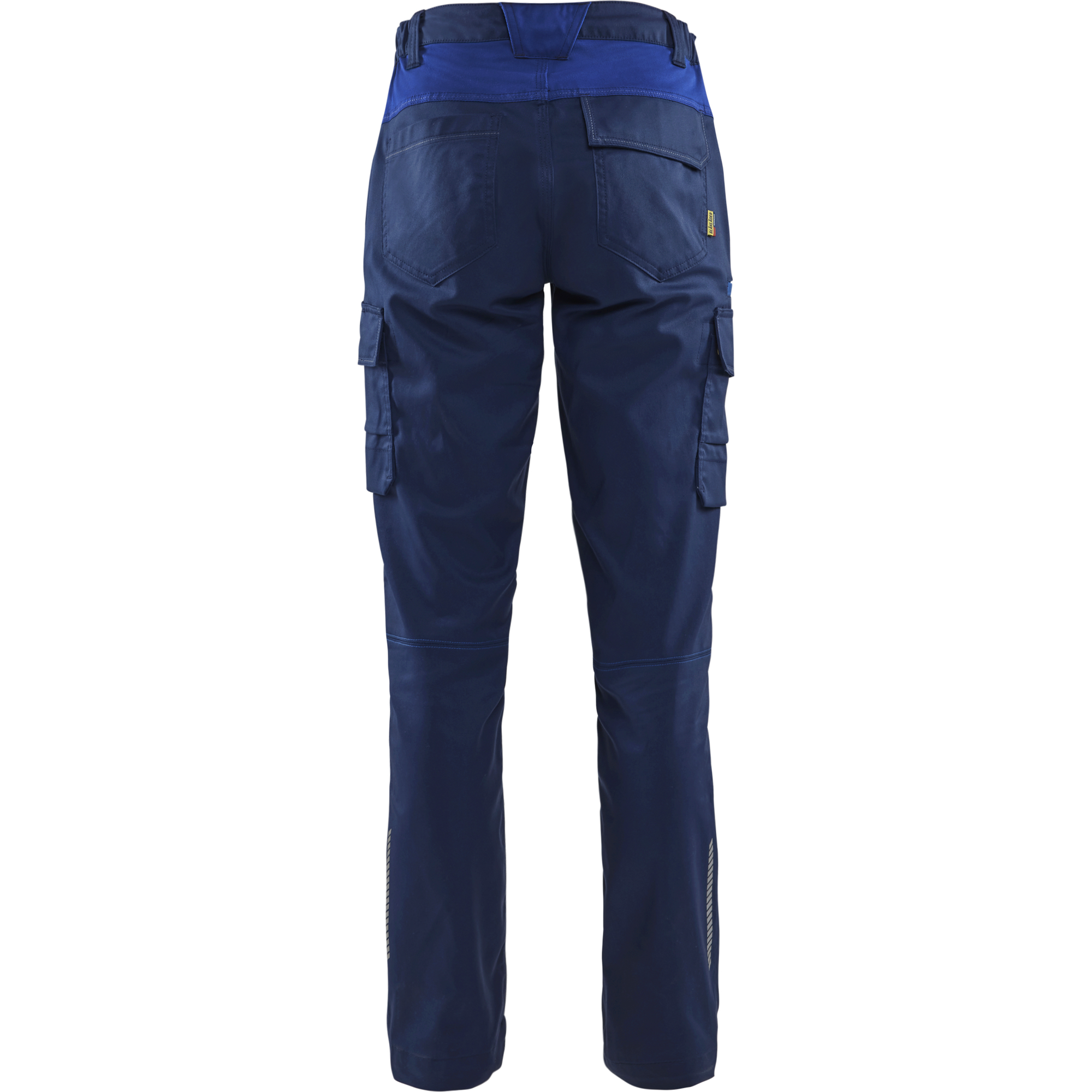Blaklader Ladies Stretch Industry Work Trousers, Navy/Royal Blue (4)