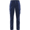 Blaklader Ladies Stretch Industry Work Trousers, Navy/Royal Blue