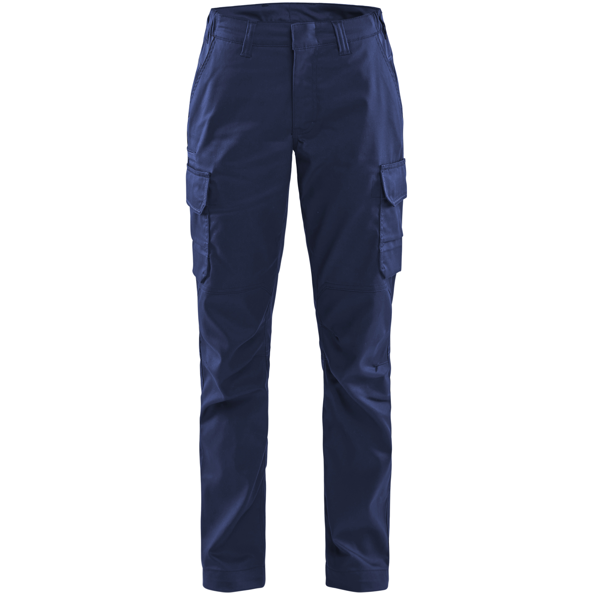Blaklader Ladies Stretch Industry Work Trousers, Navy/Royal Blue