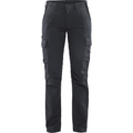 Blaklader Women's Stretch Industry Work Trousers, Medium Grey/Black