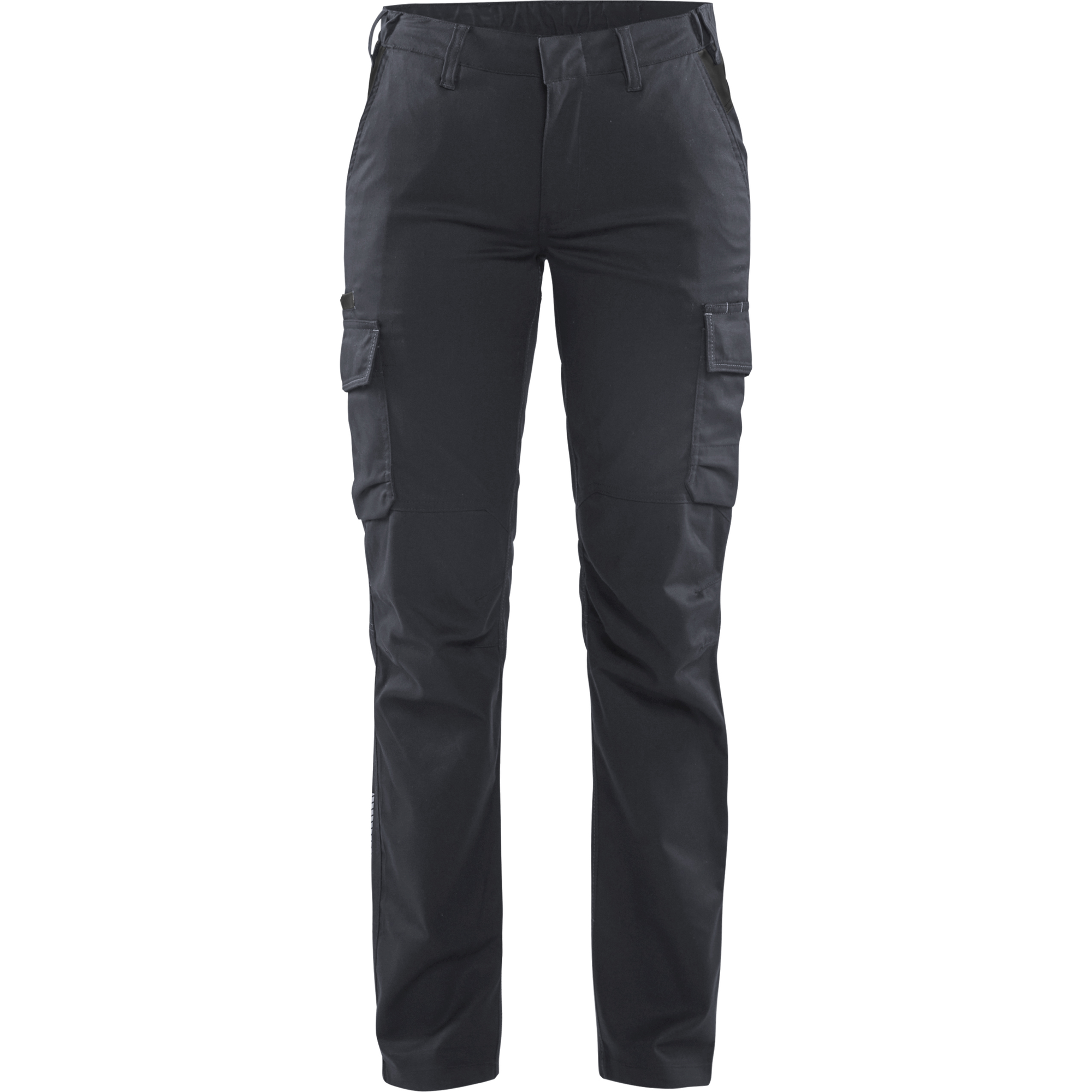 Blaklader Women's Stretch Industry Work Trousers, Medium Grey/Black