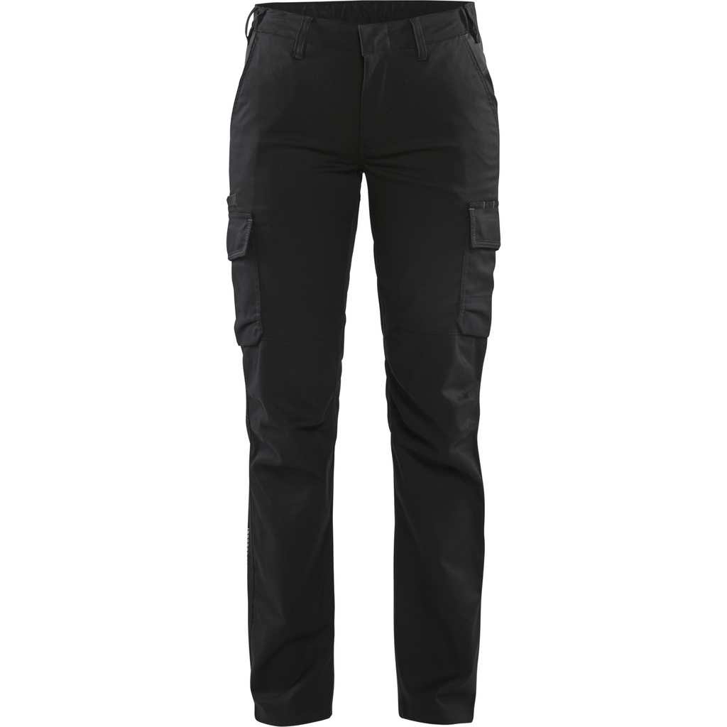 Blaklader Ladies Stretch Industry Work Trousers, Black