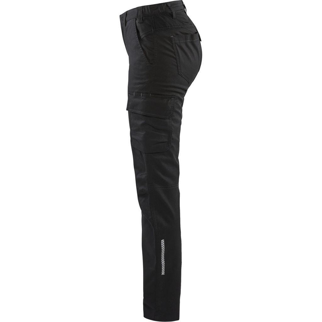 Blaklader Ladies Stretch Industry Work Trousers, Black (3)