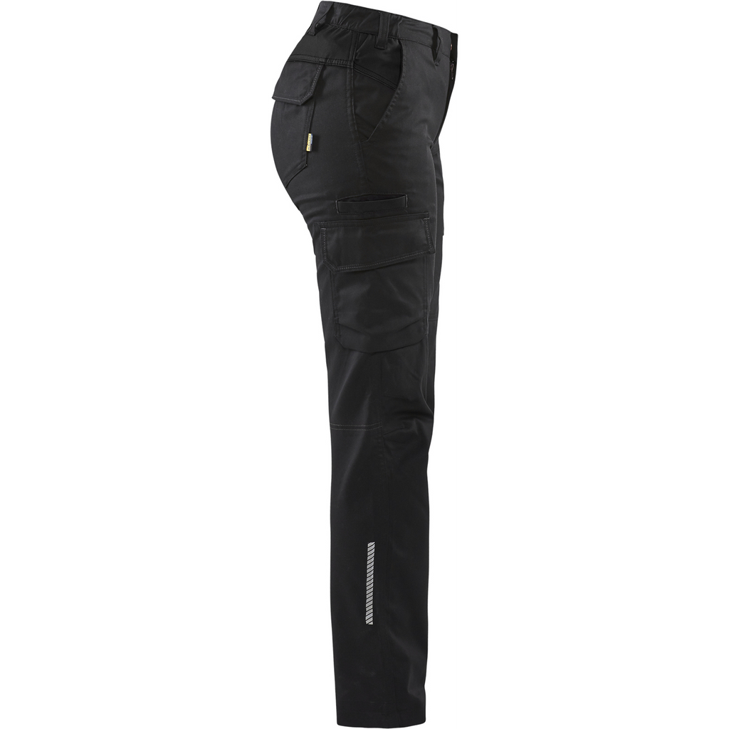 Blaklader Ladies Stretch Industry Work Trousers, Black (2)