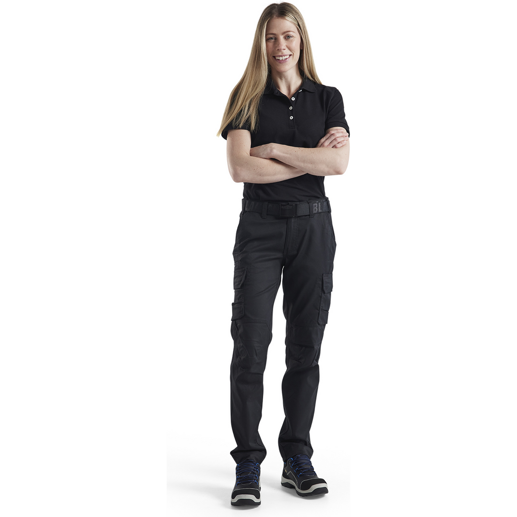 Blaklader Ladies Stretch Industry Work Trousers, Black (4)