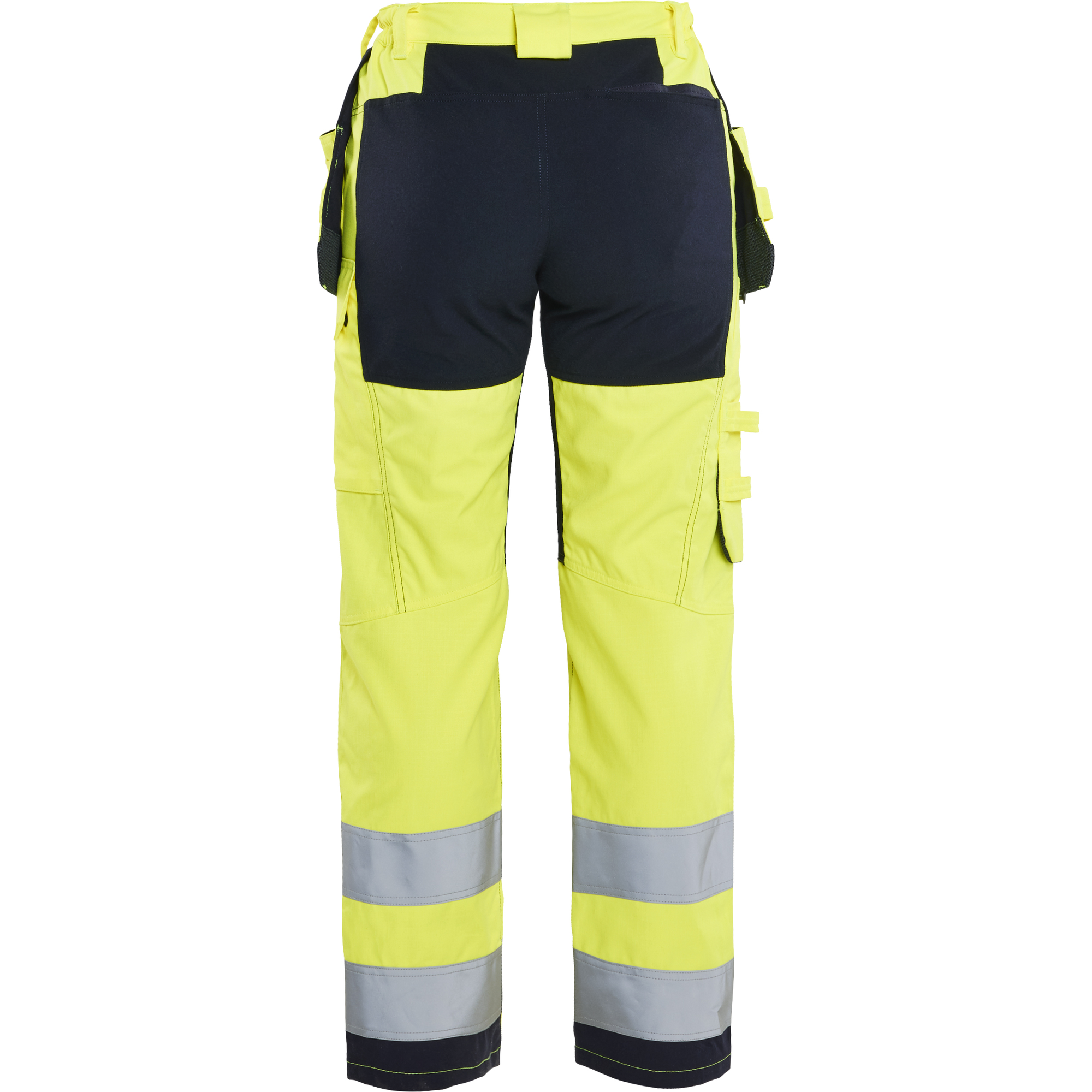 Blaklader Ladies Multi-Norm Stretch Work Trousers, Yellow/Navy (4)