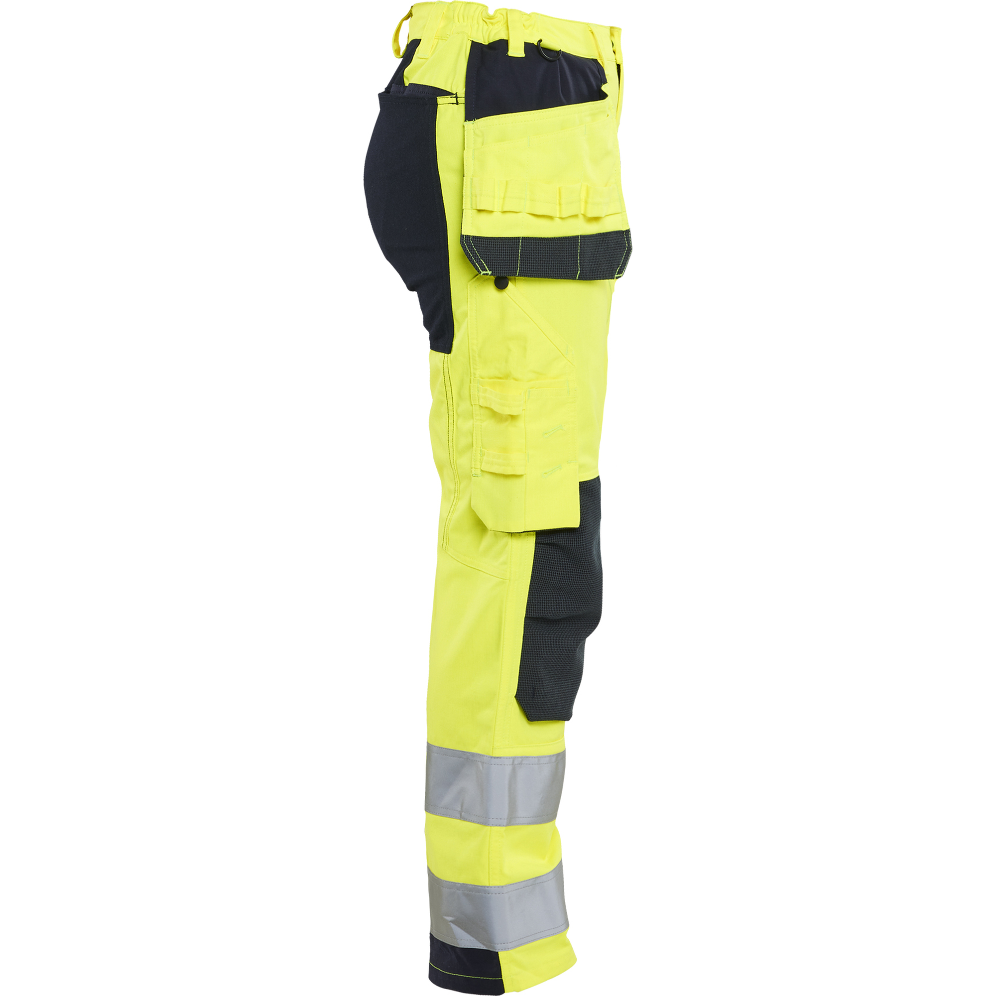 Blaklader Ladies Multi-Norm Stretch Work Trousers, Yellow/Navy (2)