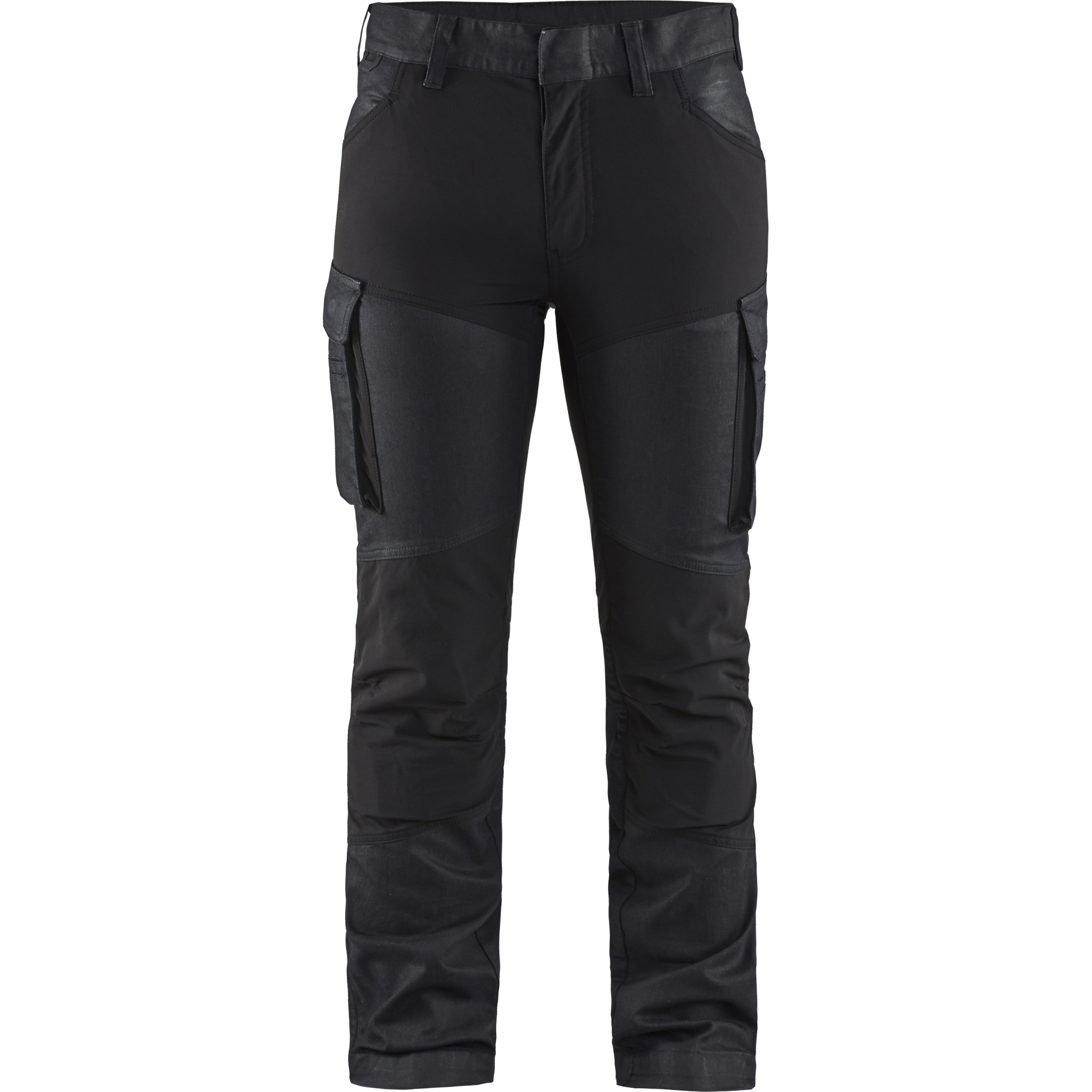Blaklader Ladies Denim Stretch Work Trousers, Navy/Black