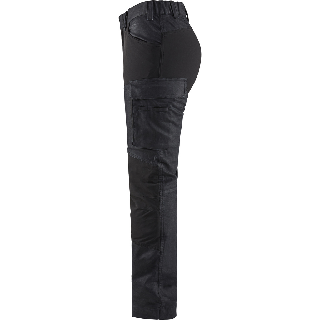 Blaklader Ladies Denim Stretch Work Trousers, Navy/Black (3)