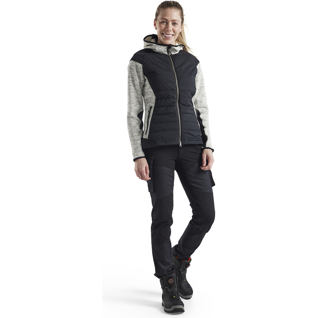 Blaklader Ladies Denim Stretch Work Trousers, Navy/Black (5)