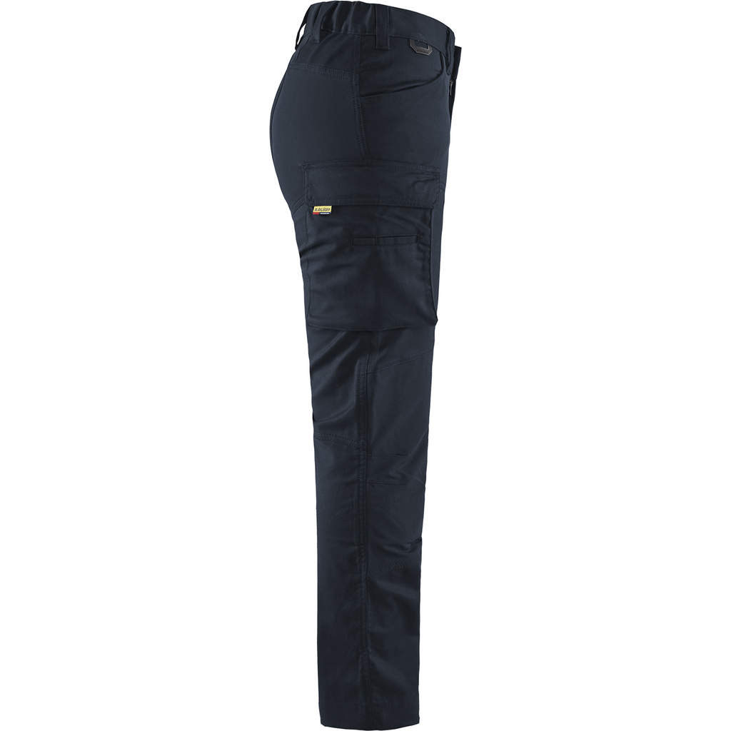 Blaklader Ladies Stretch Work Trousers, Dark Navy (2)