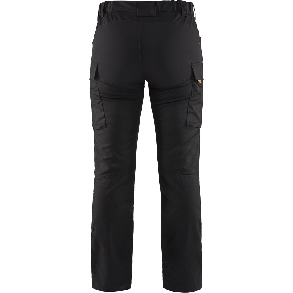 Blaklader Damen Stretch Arbeitshose, Schwarz (4)