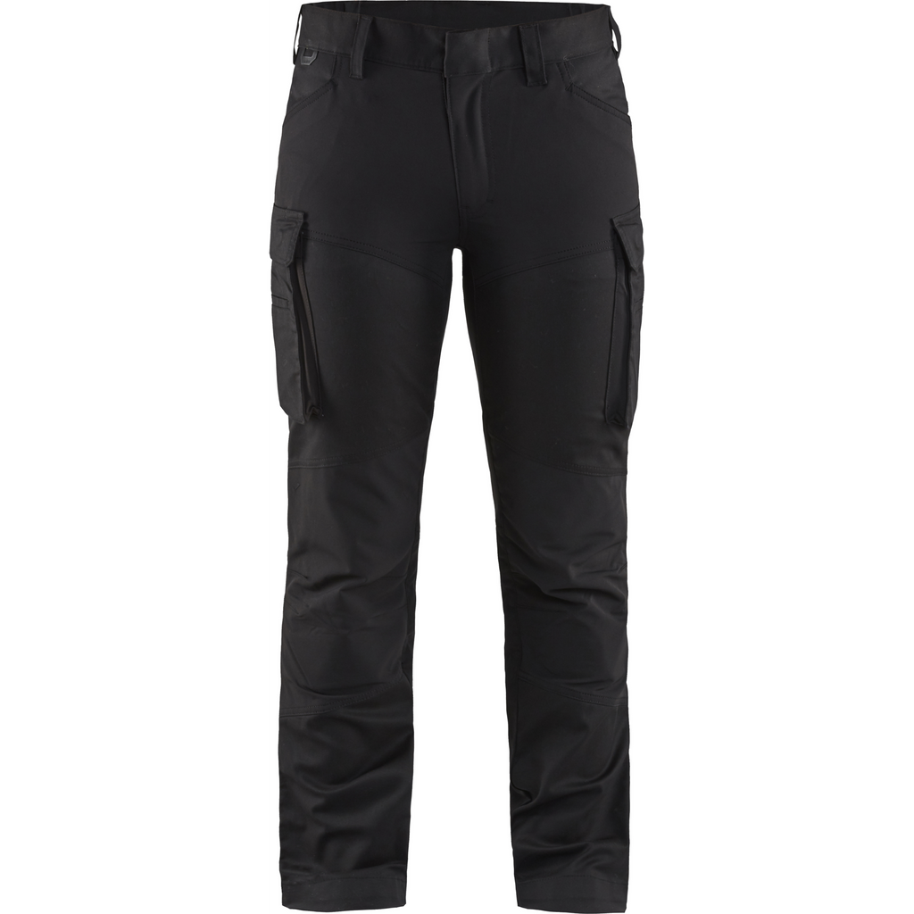 Blaklader Damen Stretch Arbeitshose, Schwarz