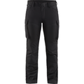 Blaklader Damen Stretch Arbeitshose, Schwarz
