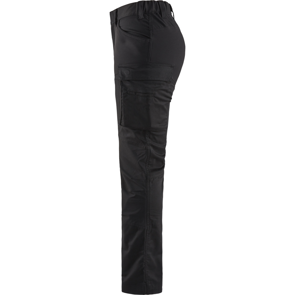 Blaklader Damen Stretch Arbeitshose, Schwarz (3)