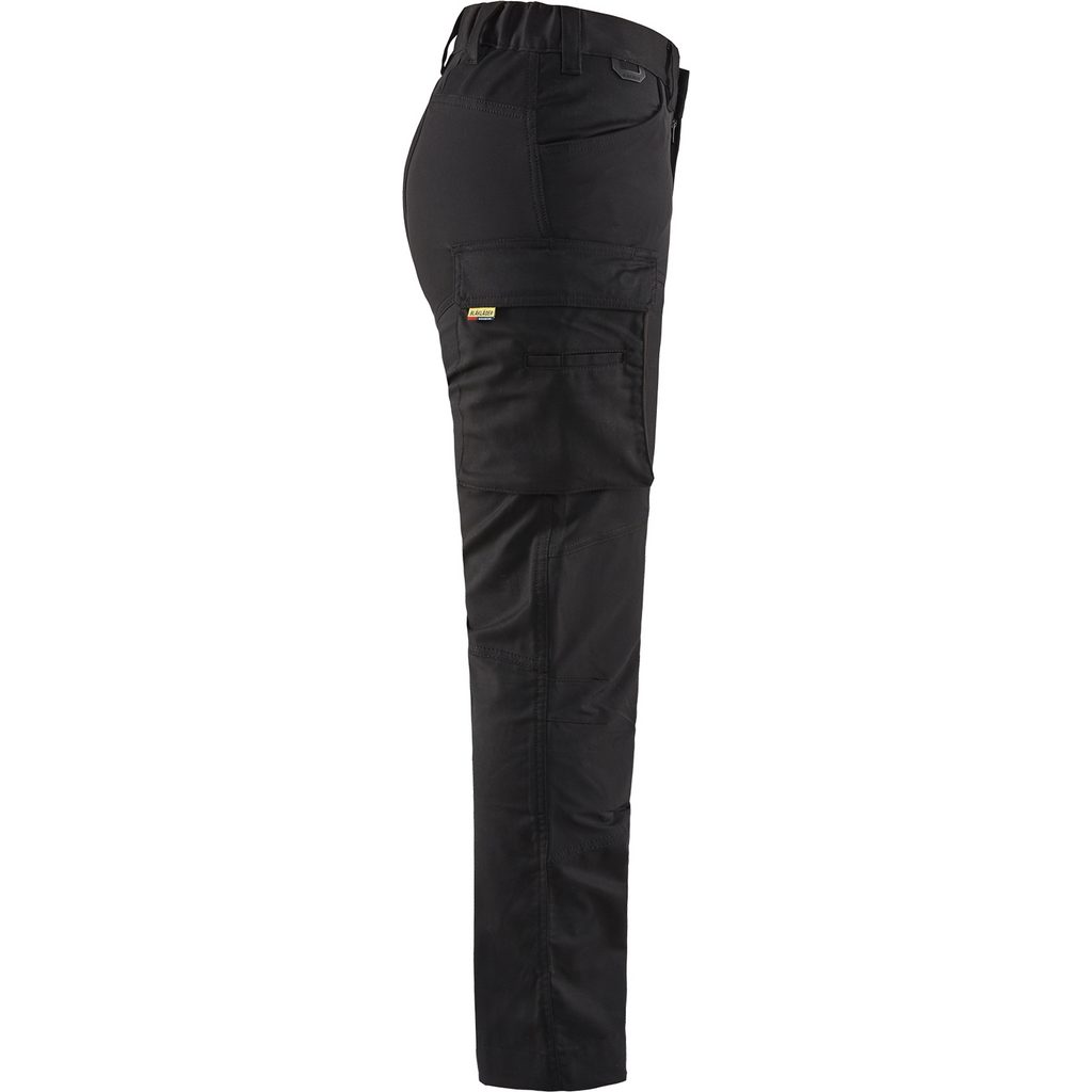 Blaklader Damen Stretch Arbeitshose, Schwarz (2)