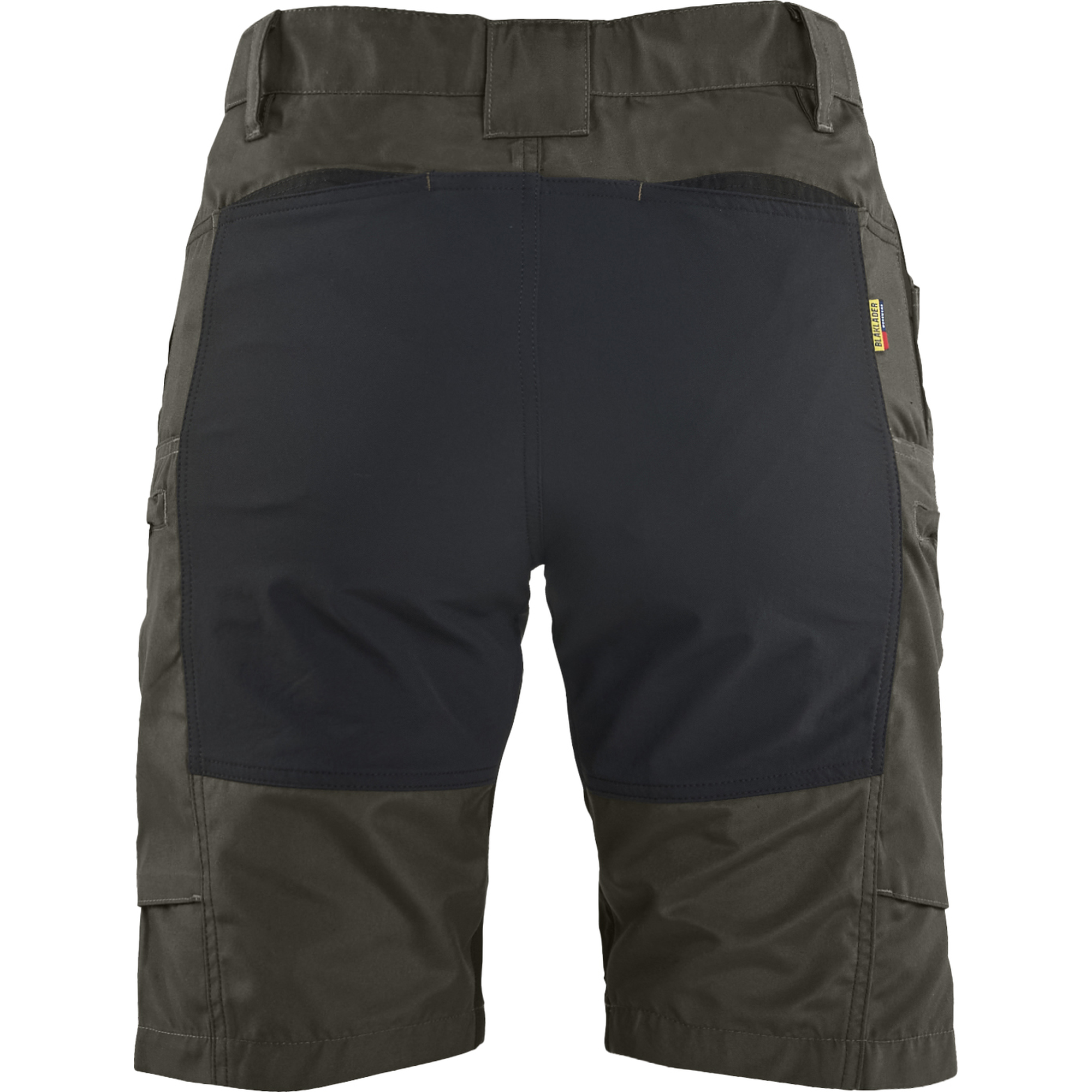 Blaklader Ladies Stretch Shorts, Dark Olive Green/Black (4)