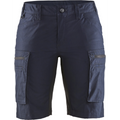 Blaklader Ladies Stretch Shorts, Dark Navy/Black