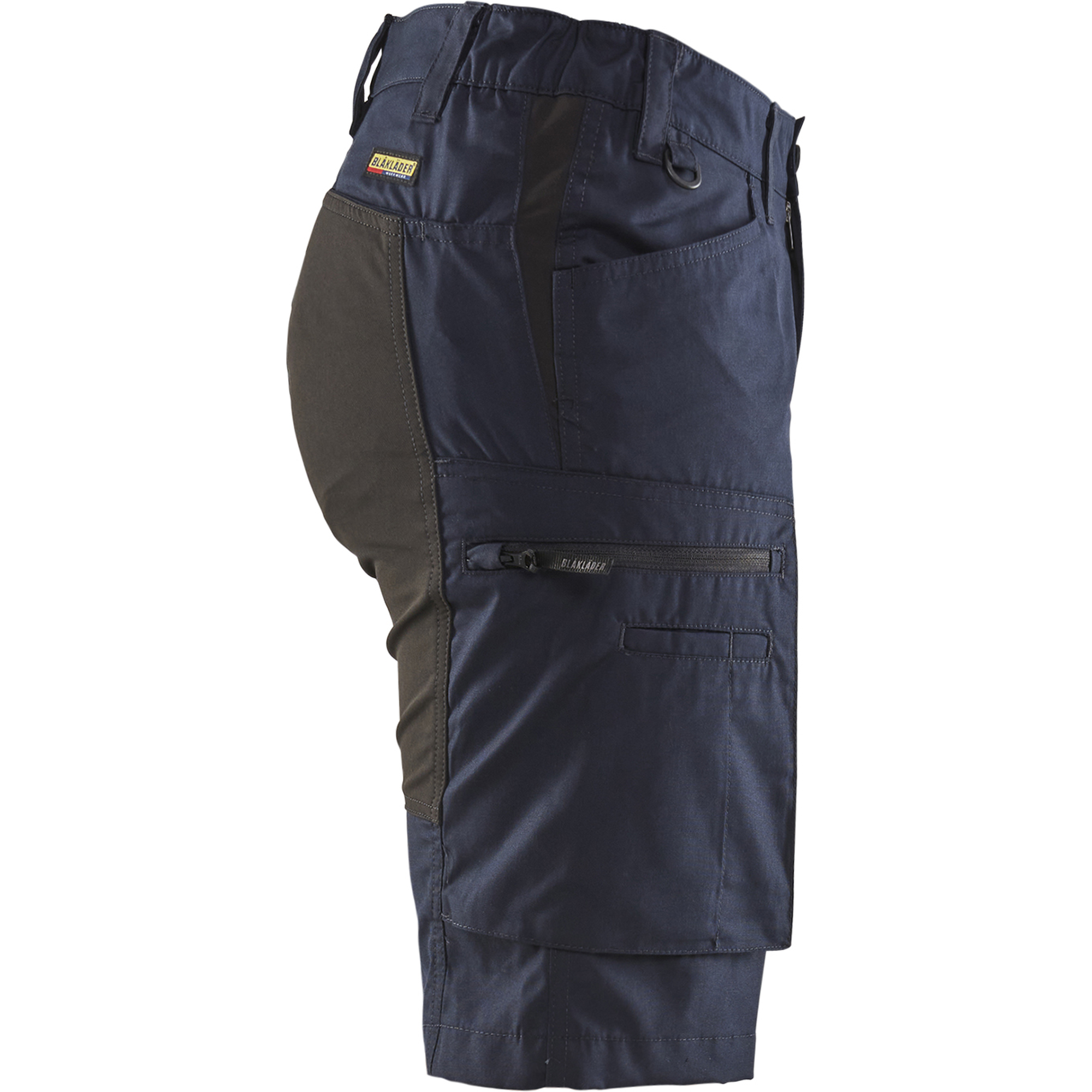 Blaklader Ladies Stretch Shorts, Dark Navy/Black (2)