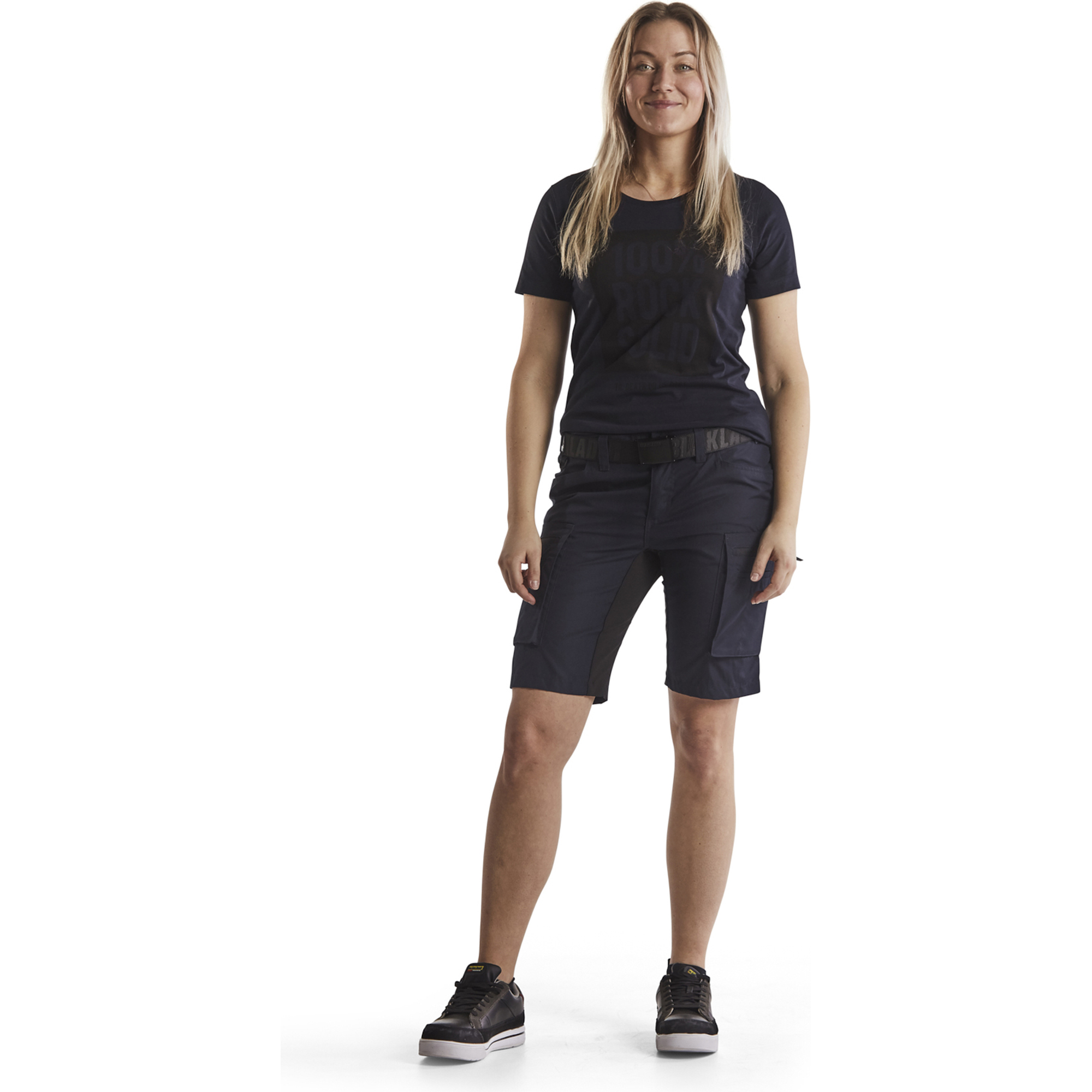Blaklader Ladies Stretch Shorts, Dark Navy/Black (5)