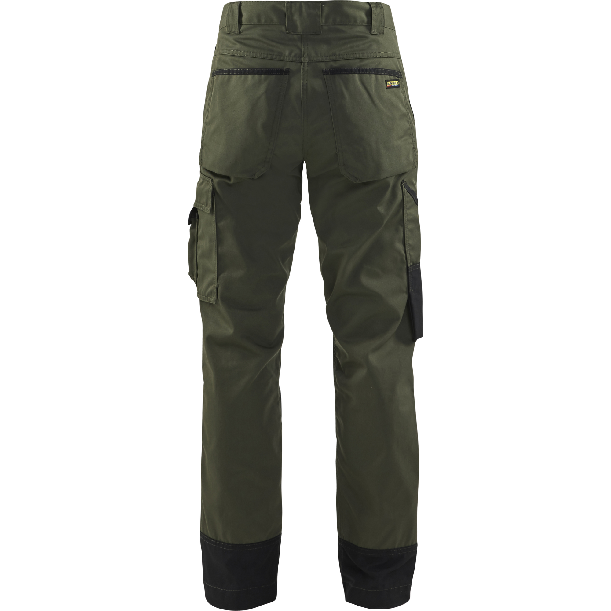 Blaklader Women's Garden Work Trousers, Army Green/Black (3)