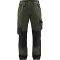 Blaklader Women's Garden Work Trousers, Army Green/Black