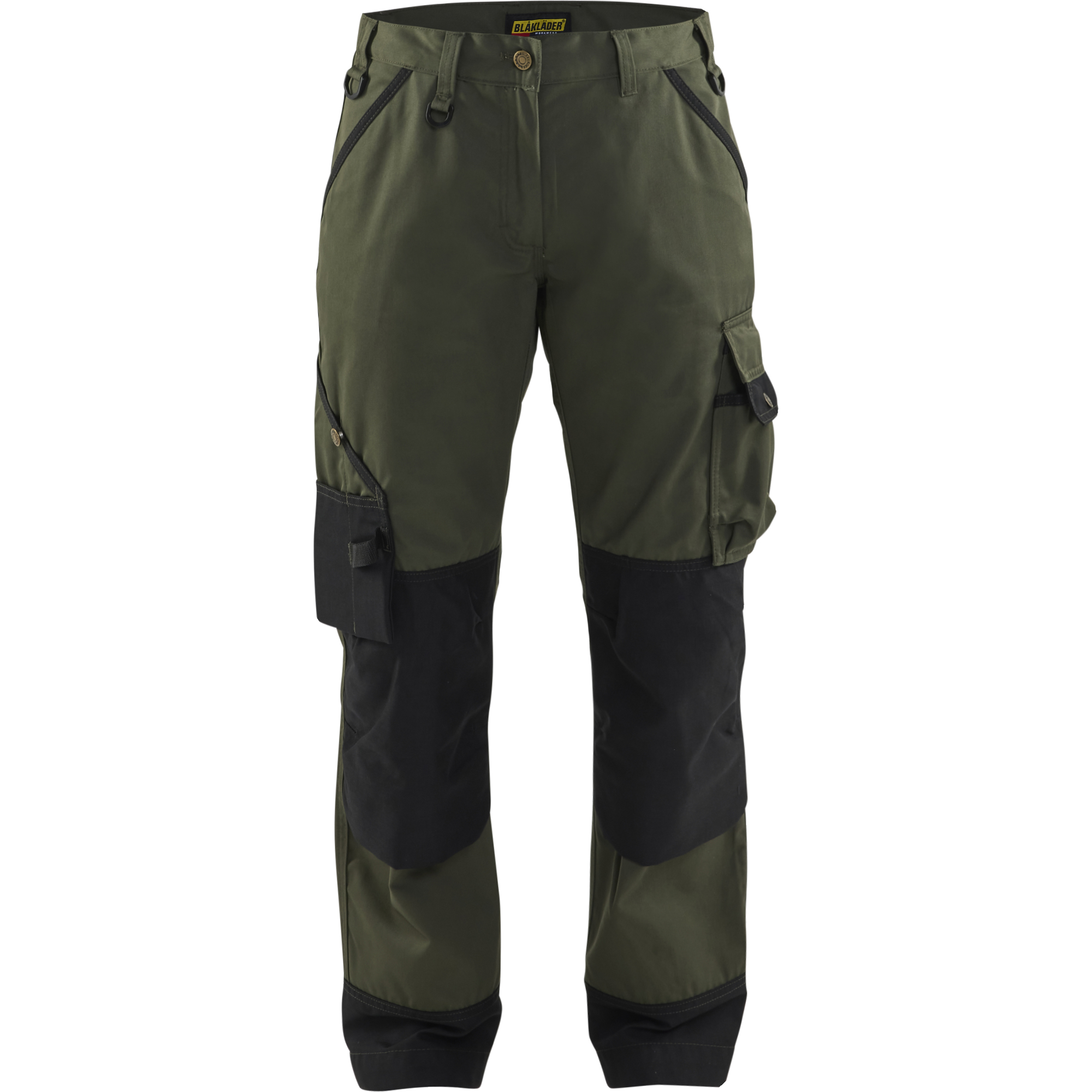 Blaklader Women's Garden Work Trousers, Army Green/Black