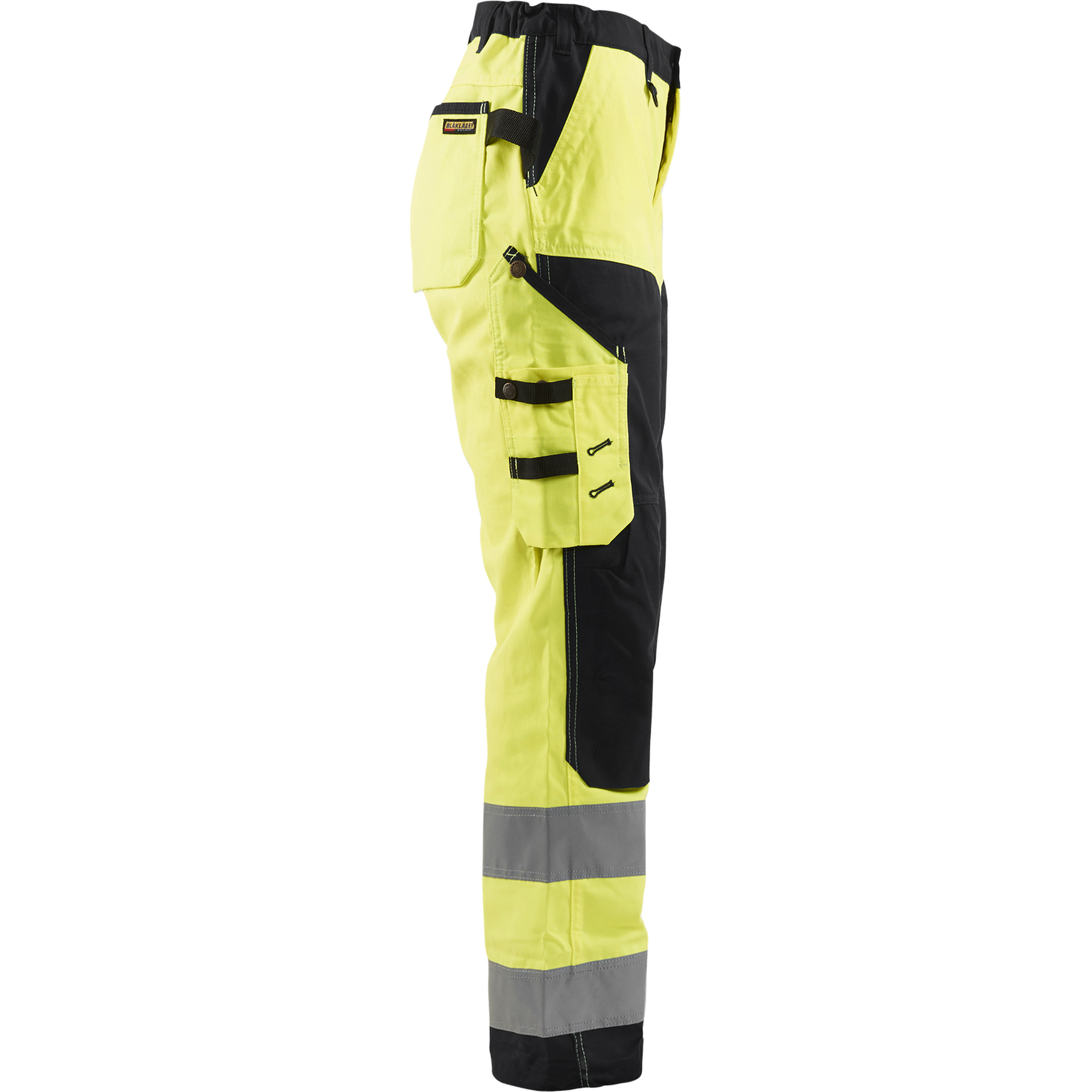 Blaklader High Vis Women's Work Trousers, Yellow/Black (2)