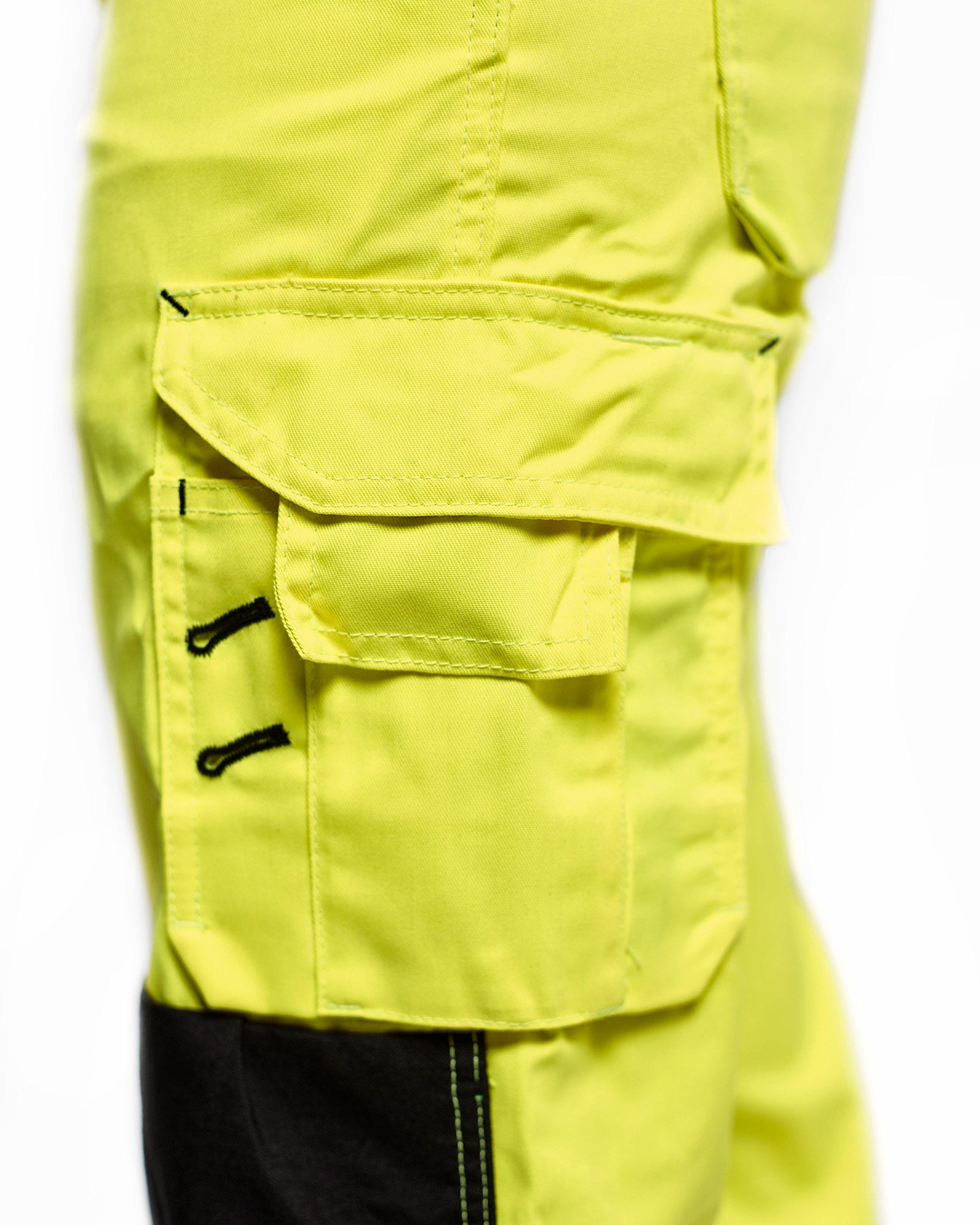 Blaklader High Vis Women's Work Trousers, Yellow/Black (7)