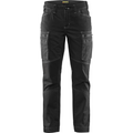 Blaklader Damen Stretch Arbeitshose, Schwarz