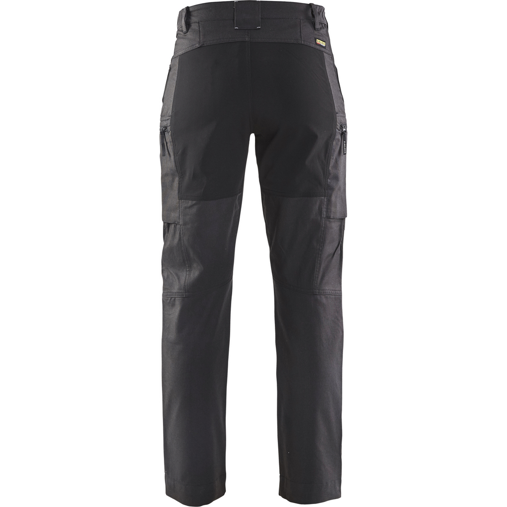 Blaklader Women's Stretch Work Trousers, Dark Grey/Black (3)