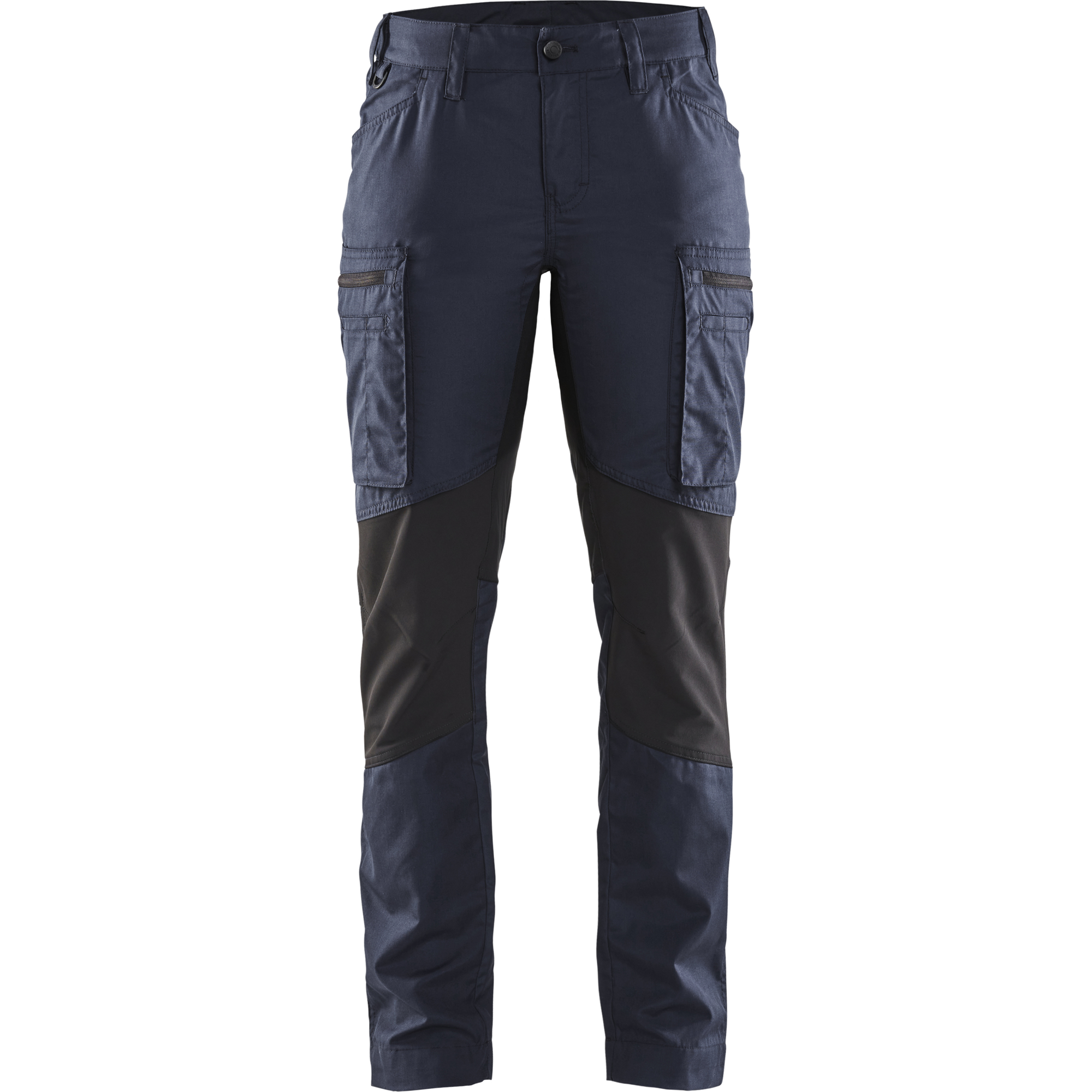 Blaklader Ladies Stretch Work Trousers, Dark Navy/Black