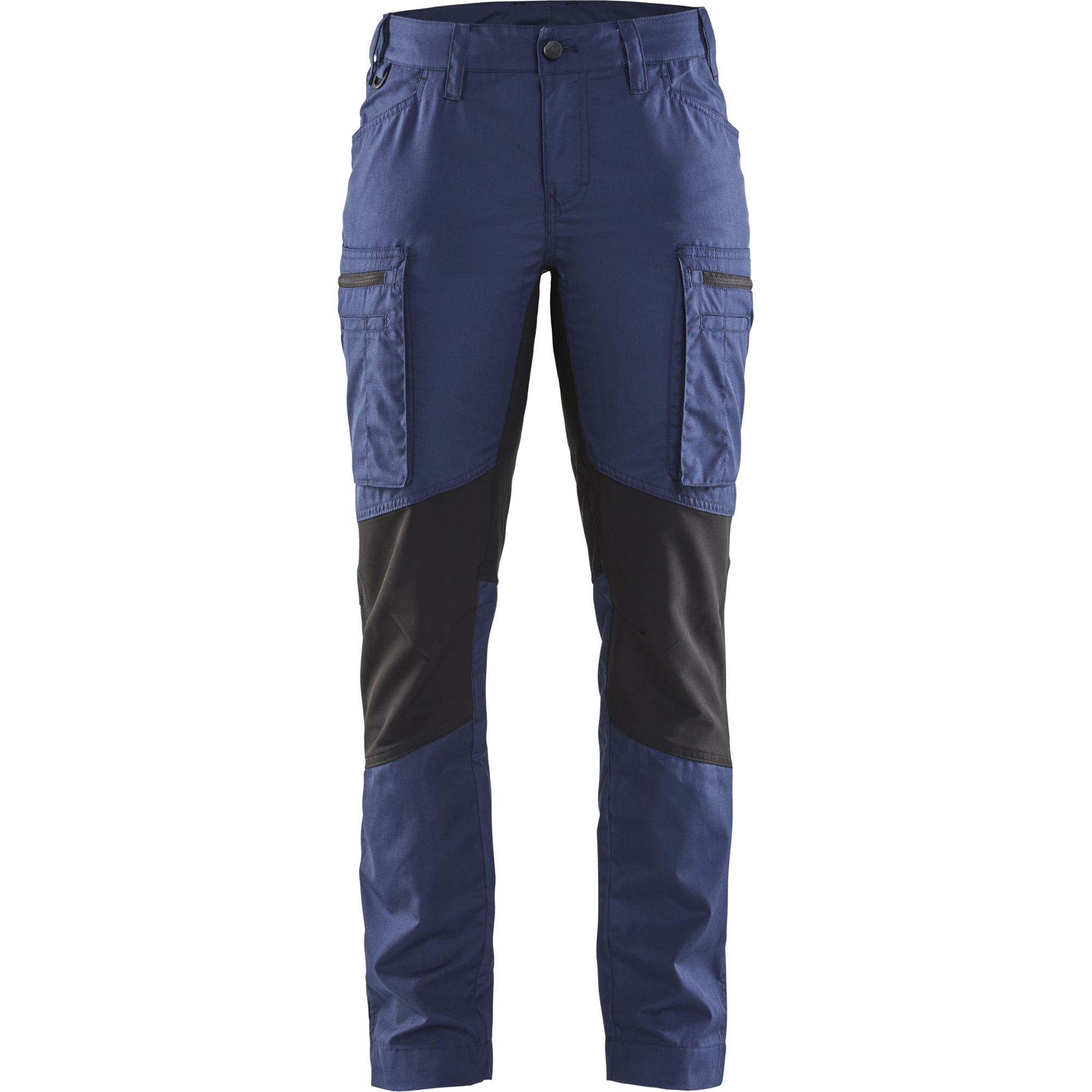 Blaklader Ladies Stretch Work Trousers, Navy/Black