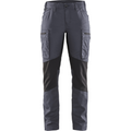Blaklader Women's Stretch Work Trousers, Grey/Black