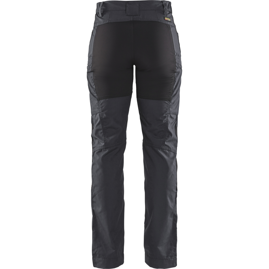Blaklader Women's Stretch Work Trousers, Dark Grey/Black (4)
