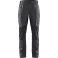 Blaklader Women's Stretch Work Trousers, Dark Grey/Black