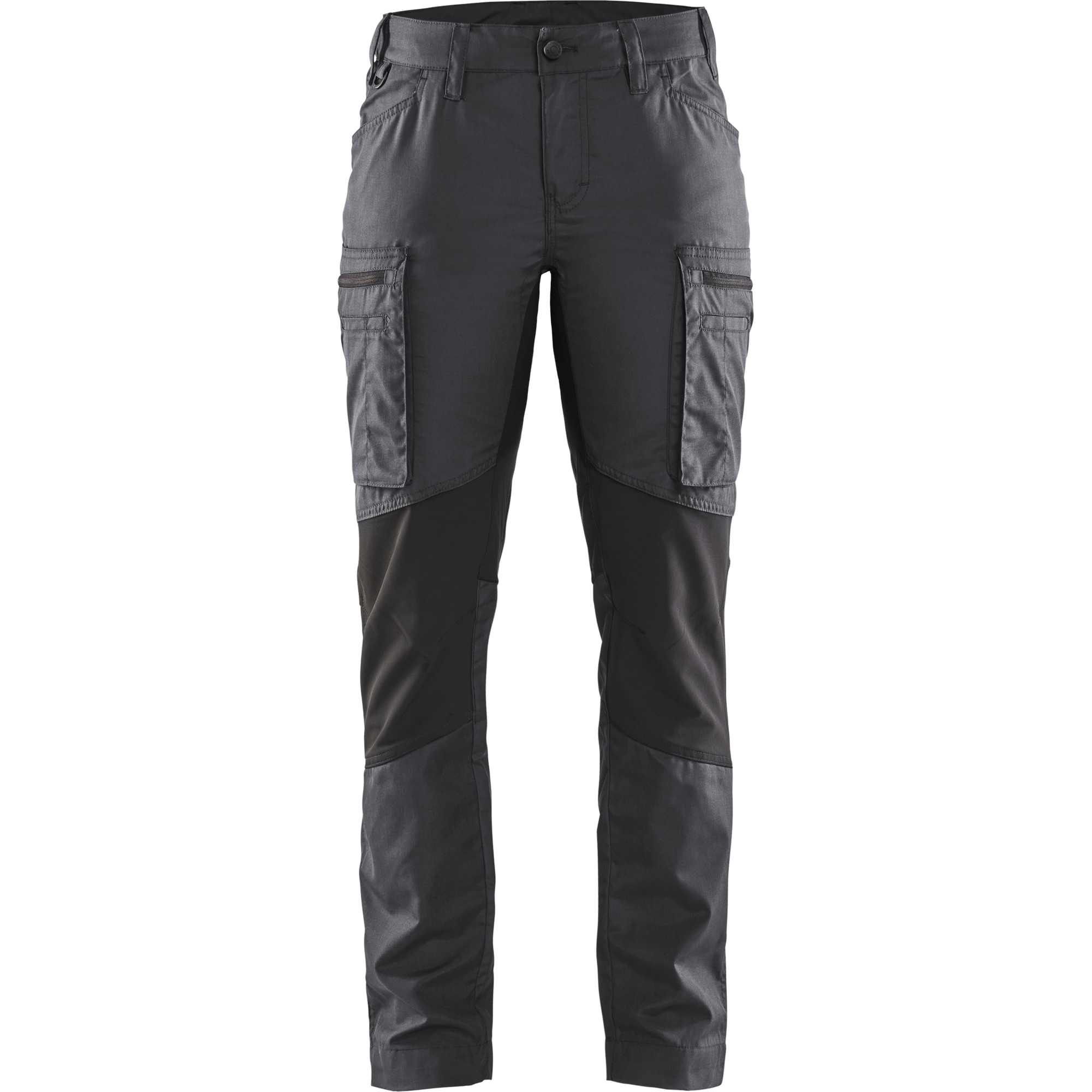 Blaklader Women's Stretch Work Trousers, Dark Grey/Black