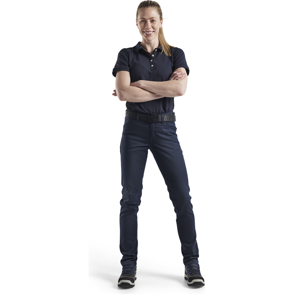 Blaklader 2-Wege-Damen Stretch Chinohose, Dunkel Marineblau (5)