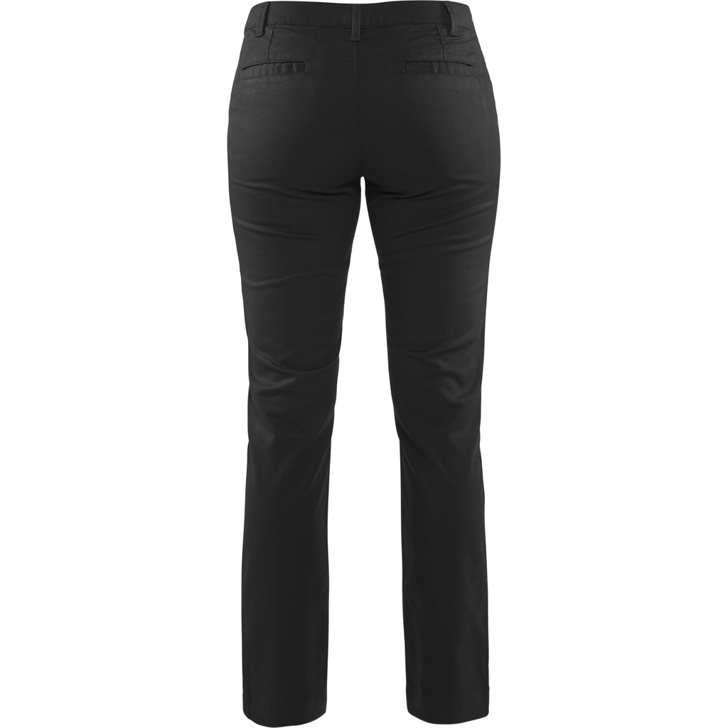 Blaklader Ladies 2-Way Stretch Chino Trousers, Black (4)
