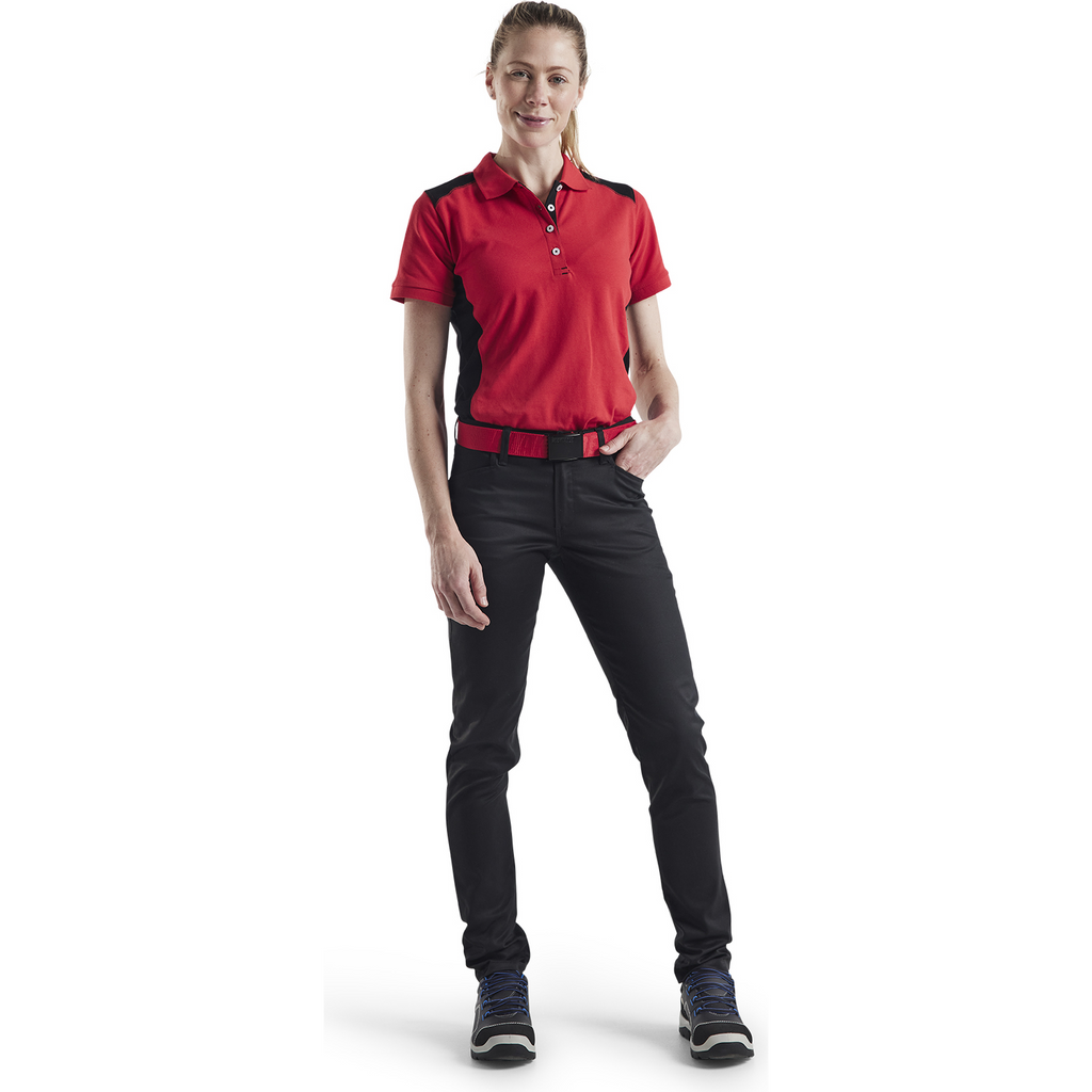 Blaklader Ladies 2-Way Stretch Chino Trousers, Black (5)