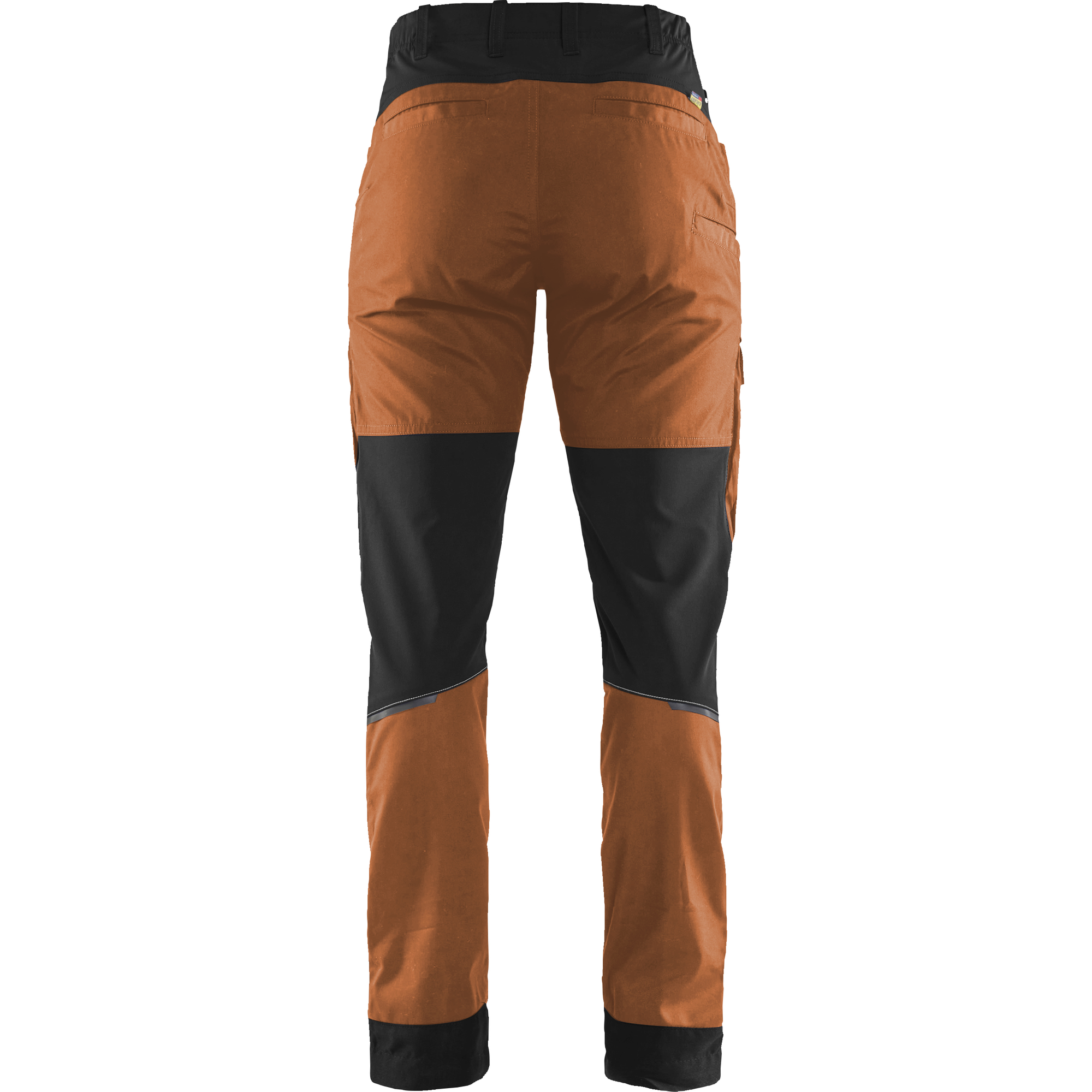 Blaklader Women's Stretch Service Trousers, Rust/Black (3)