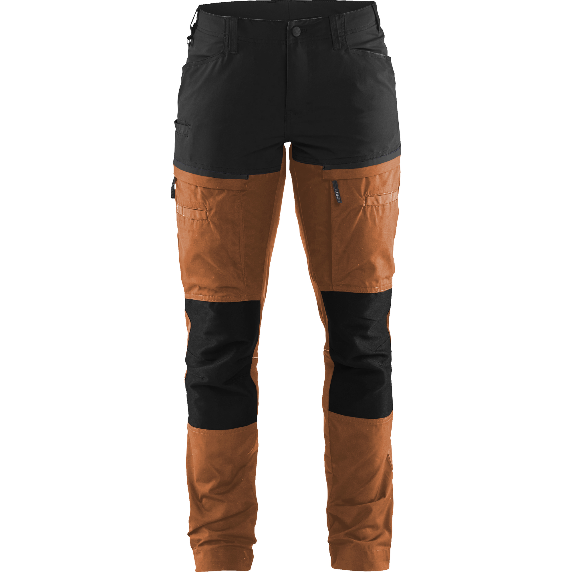 Blaklader Women's Stretch Service Trousers, Rust/Black