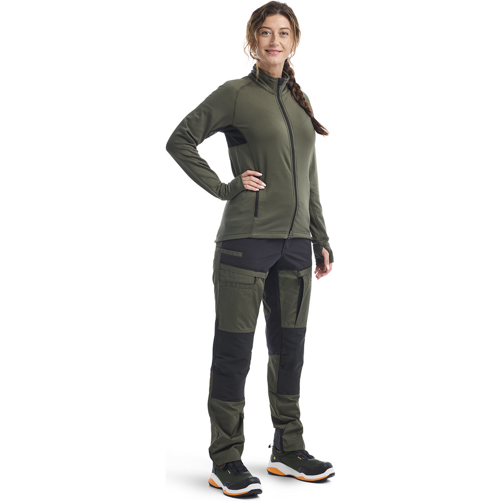 Blaklader Ladies Stretch Service Trousers, Forest Green/Black (4)