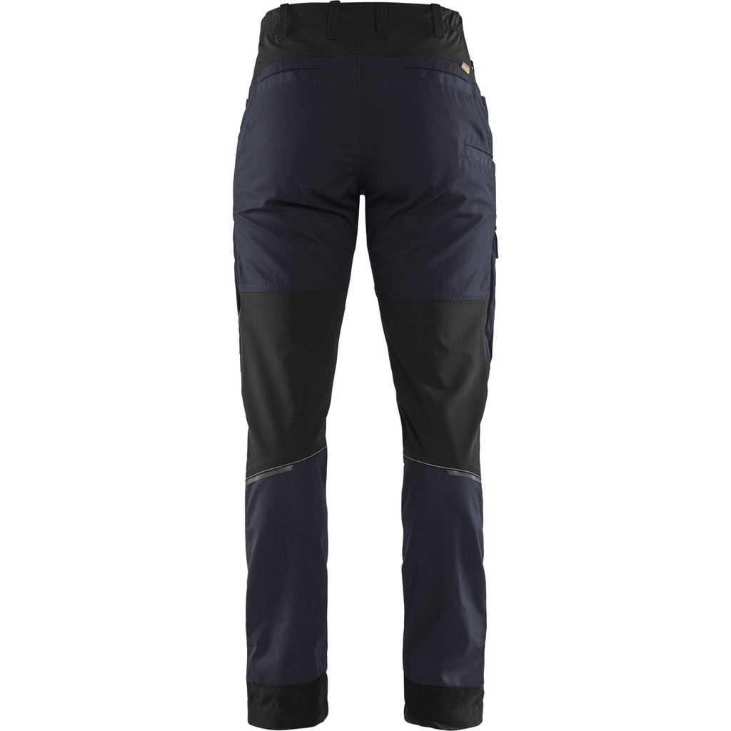 Blaklader Ladies Stretch Service Trousers, Dark Navy/Black (4)