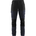 Blaklader Ladies Stretch Service Trousers, Dark Navy/Black