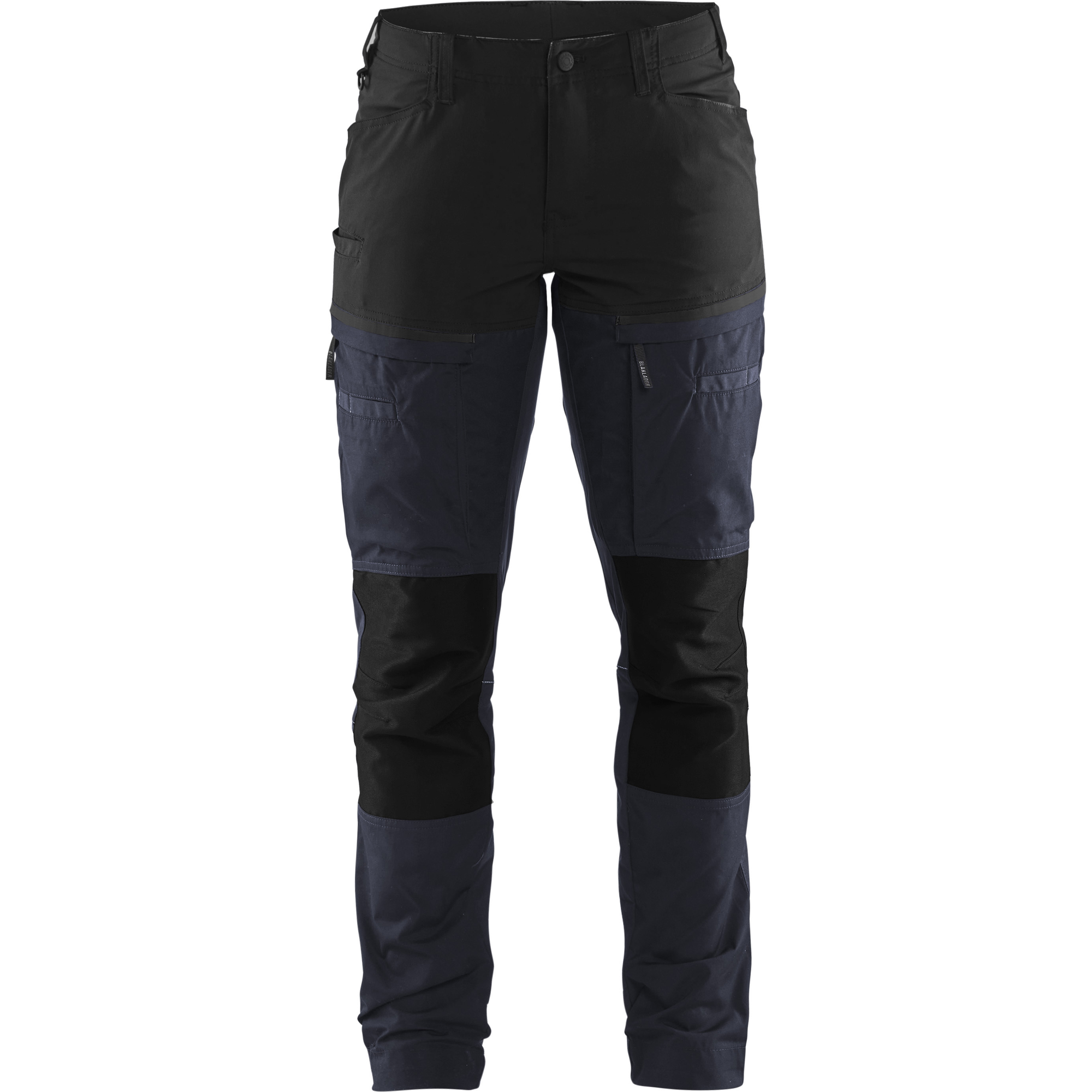 Blaklader Ladies Stretch Service Trousers, Dark Navy/Black