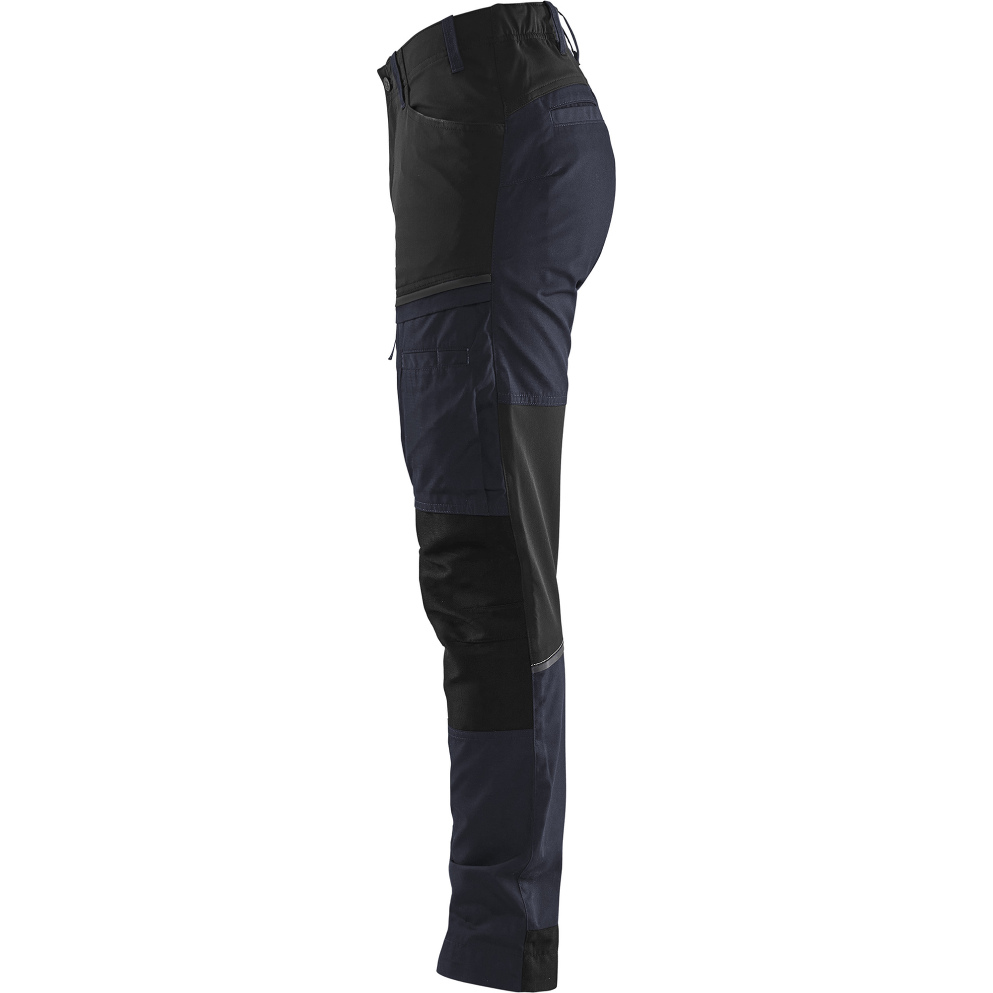 Blaklader Ladies Stretch Service Trousers, Dark Navy/Black (3)