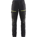Blaklader Ladies Stretch Service Trousers, Black/Yellow