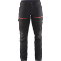 Blaklader Ladies Stretch Service Trousers, Black/Red