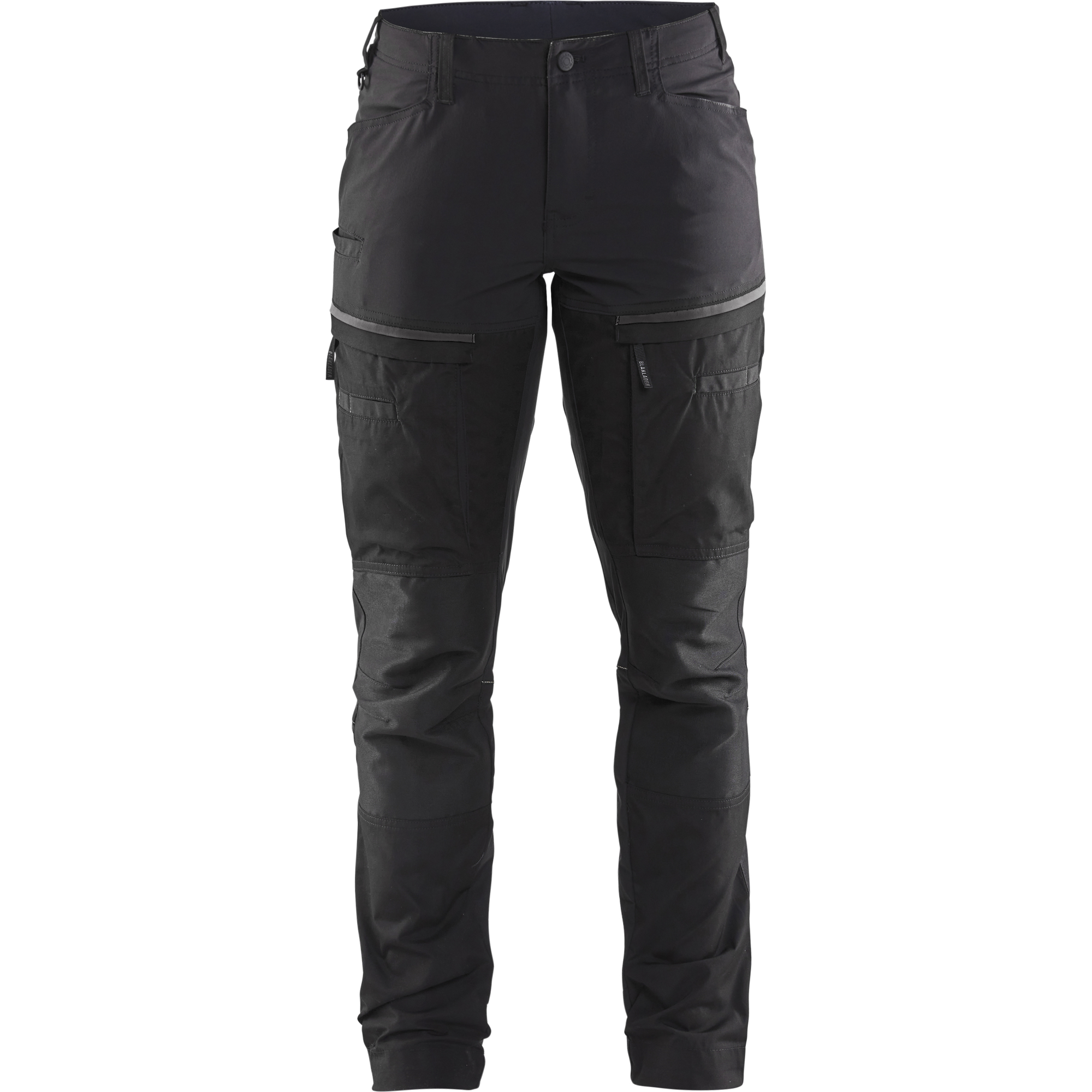 Blaklader Ladies Stretch Service Trousers, Black/Dark Grey